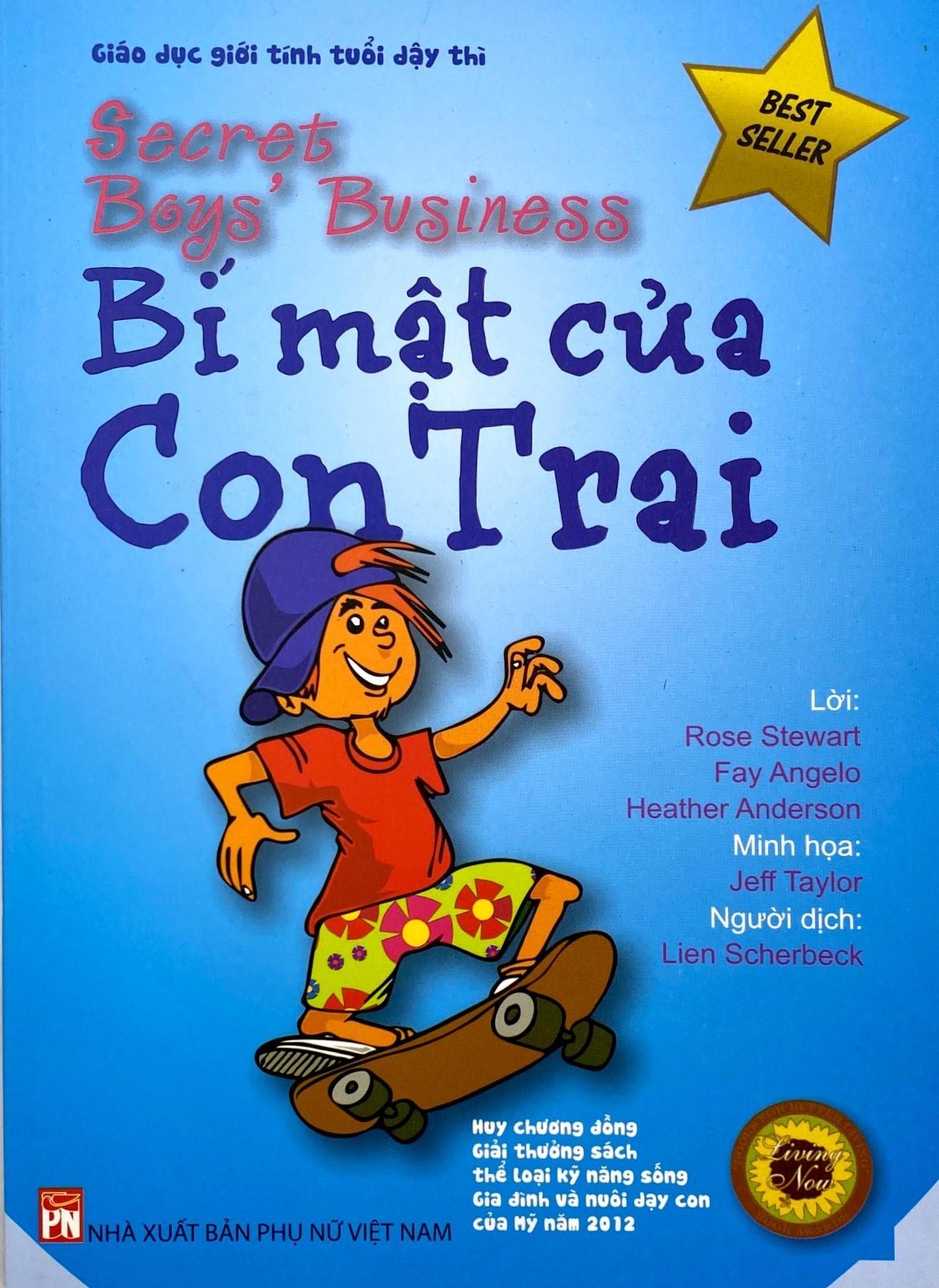 Giáo Dục Giới Tính Tuổi Dậy Thì - Bí Mật Của Con Trai (Tái Bản 2021)