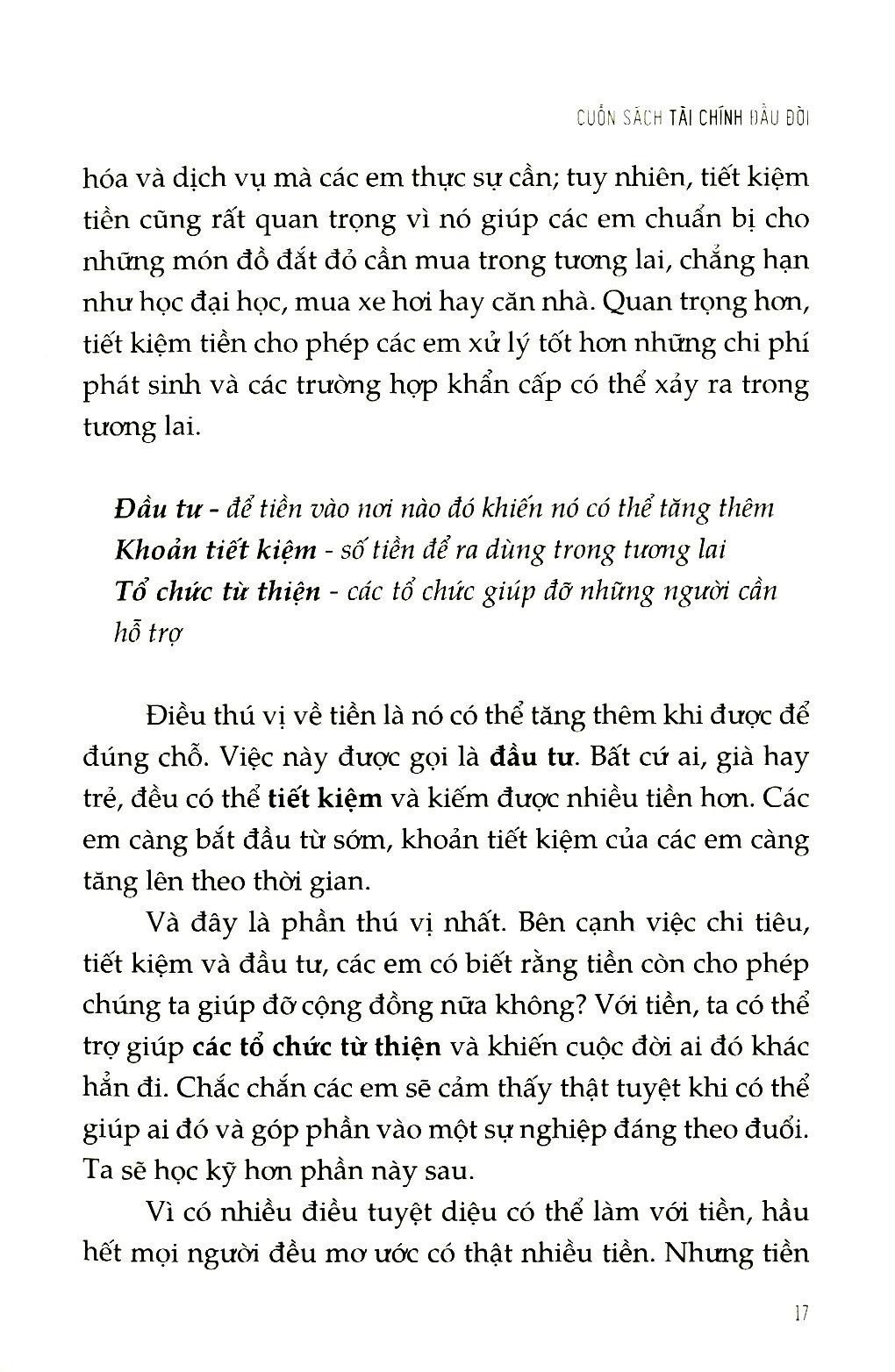 Cuốn Sách Tài Chính Đầu Đời